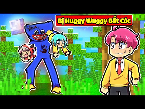 VÌ YUMMIE BỊ HUGGY WUGGY BẮT CÓC NÊN HIHA PHẢI GIẢI CỨU TRONG MINECRAFT*HUGGY WUGGY 😭😵