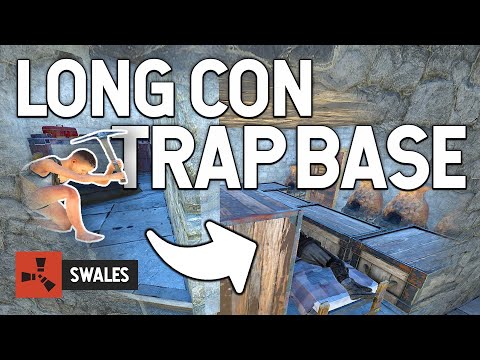 WE MADE A LONG CON TRAP BASE  – RUST