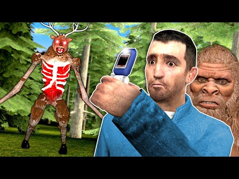 WENDIGO FOUND DURING BIGFOOT HUNT! – Garry's Mod Gameplay
