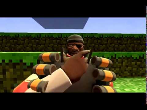 When Team Fortess 2 meets Minecraft…