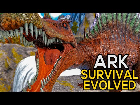 WIELKI, SILNY i PRZERAŻAJĄCY – SPINOZAUR – ARK: SURVIVAL EVOLVED z ADMIROSEM