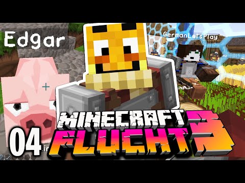 Wir betreten unser altes Dorf ☆ Minecraft FLUCHT 3 #04