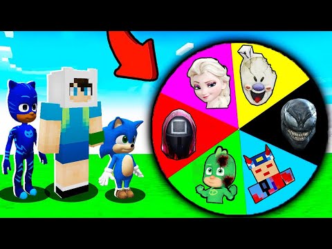 YANLIŞ ÜRPERTİCİ ÇARKI ÇEVİRİRSEN ÖLÜRSÜN! 😨 Minecraft