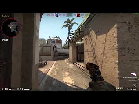 1v5 Ace with Revolver!! (Counter Strike : Global Offensive)(GR-ENG)