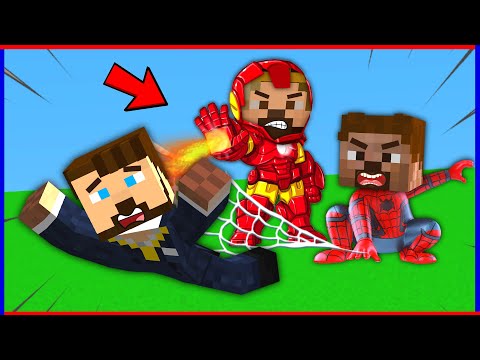 ARDA VE RÜZGAR SÜPER KAHRAMAN OLDU, ÜVEY BABAYA İŞKENCE YAPTI! 😱 – Minecraft