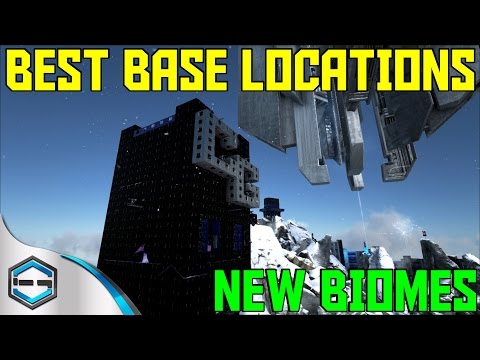 Ark Survival Evolved Best Base Locations New Biomes Ep. 32