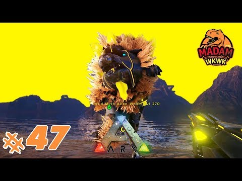 BERBURU MYTH ALiEN WOLF 😂 ARK Survival Evolved Indonesia #47