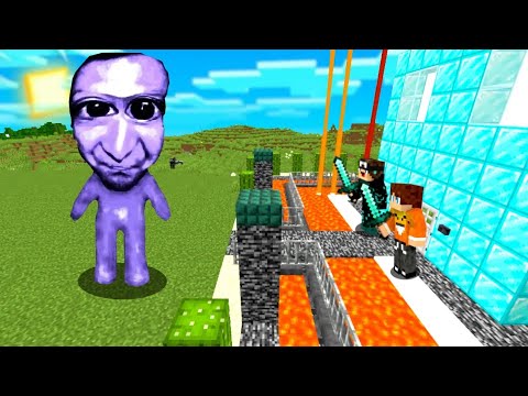 BLUE DEMON vs TAJNA BAZA w Minecraft!