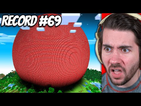 Breaking 100 Minecraft Records in 24 Hours