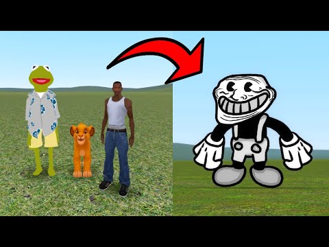 CARTOON TROLLGE IS TERRIFYING! – Garry's mod Sandbox
