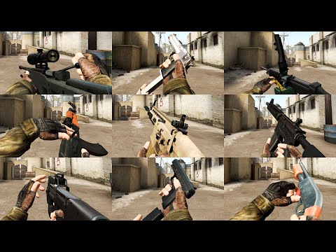 Counter-Strike Global Offensive 2011 Alpha – All Weapon Reload Animations within 3 Minutes