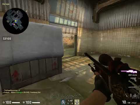 Counter strike Global Offensive little AWP shot