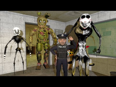 АНИМАТРОНИКИ ПУГАЮТ ОХРАННИКА FNAF 3 COOP ► Garry's Mod