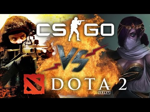 Рэп Баттл – Counter-Strike: Global Offensive vs. Dota 2