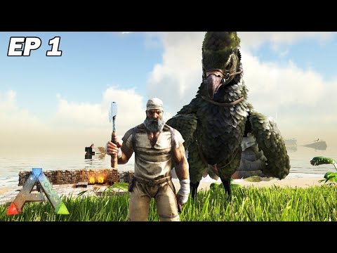 Début d'une nouvelle aventure sur Lost Island ! Ark Survival Evolved Ep1 Arkfaxia 3