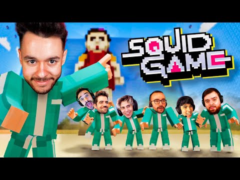 EL TORNEO DEL JUEGO DEL CALAMAR CON STREAMERS EN MINECRAFT ($100.000) – TheGrefg