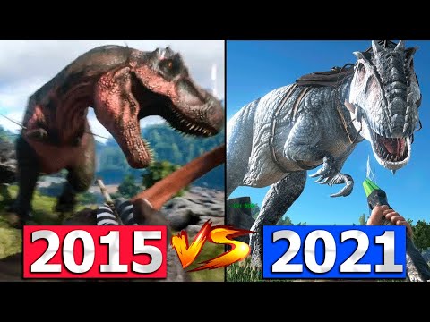 EVOLUCIÓN de ARK Survival Evolved 🕹️ 2015 – 2021