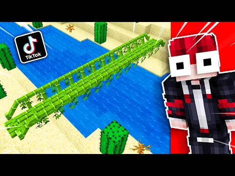 🔥โคตรเจ๋ง!!【"สิ่งที่คุณอาจจะยังไม่รู้ว่าทำได้ในมายคราฟ!! #165"】| (Minecraft Building)
