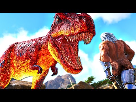 Face to Face with a Lvl 260 OMEGA REX! Can I Tame It?! | ARK MEGA Modded #18