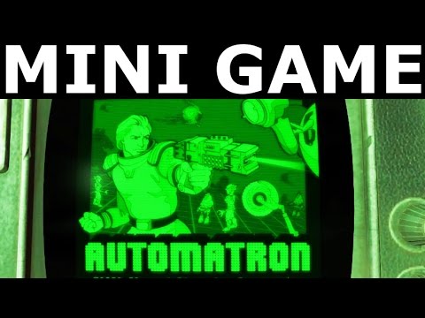 Fallout 4 Automatron – Secret Mini Game (Automatron Holotape Game On Rust Devil Gaming Terminal)