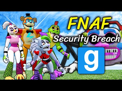 Five Nights at Freddy's: Security Breach ใน Gmod | FNAF Trevor Henderson Garry's mod – สมบอย