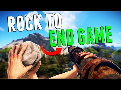 FRESH SPAWN TO END GAME IN 5 MINUTES | Rust
