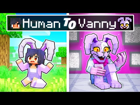 From HUMAN To VANNY Story in Minecraft!