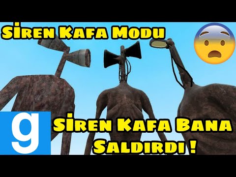 Garry's Mod Türkçe | Siren Kafa Bana Saldırdı ! | Siren Kafa Modu