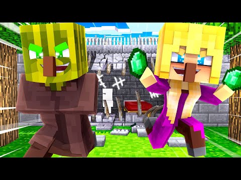 GEFÄNGNIS AUSBRUCH als BABY VILLAGER?! – Minecraft GEFÄNGNIS