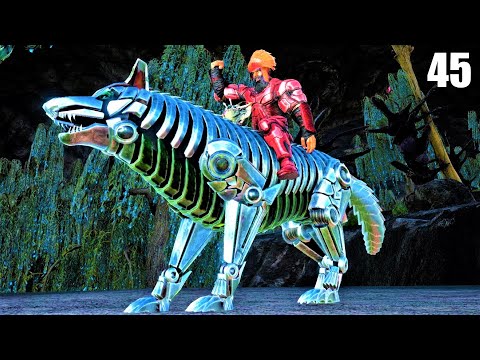 GODLIKE BROODMOTHER, TEK DIREWOLF & TEK REX! | ARK Omega Fjordur | ARK SURVIVAL EVOLVED MODDED E45