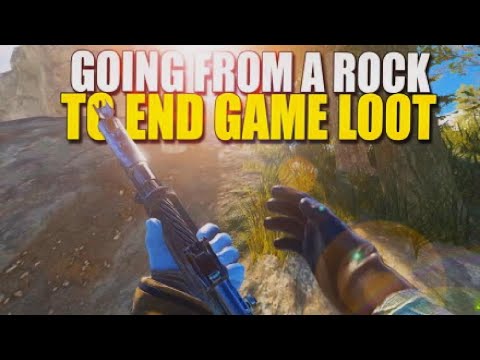Going from a rock to end game loot Insane Rust Console (PS5)