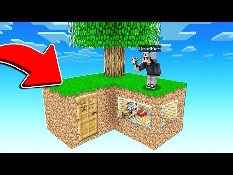 GÖKYÜZÜ ADASINDA GİZLİ EV BULDUM! 😱 – Minecraft