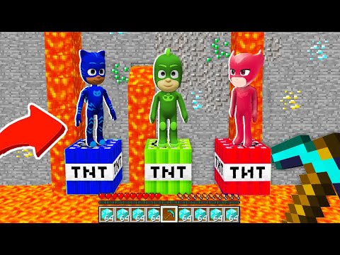 HANGİ PİJAMASKELİYİ LAVA ATMALIYIM?⚠️ Minecraft