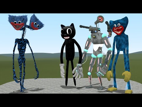 HOW STRONG IS THE NEW HUGGY WUGGY SIREN HEAD?! Garry's Mod [Poppy Playtime]