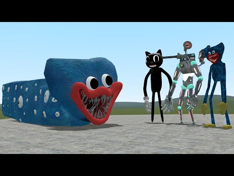 HOW STRONG IS THE NEW HUGGY WUGGY TRAIN EATER?! Garry's Mod [Poppy Playtime]