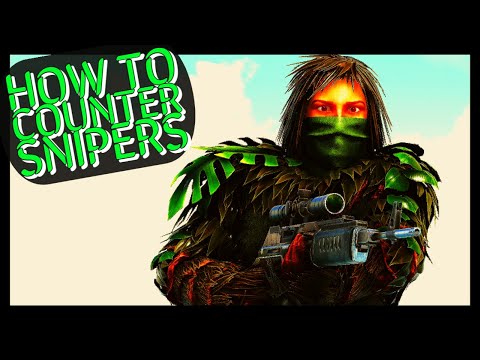 How To Counter Snipers | Ark Survival Evolved PvP Tricks/Tips