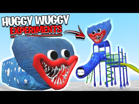 HUGGY TRAIN EATER & HUGGY SLIDE 🧪 (Garry's Mod)
