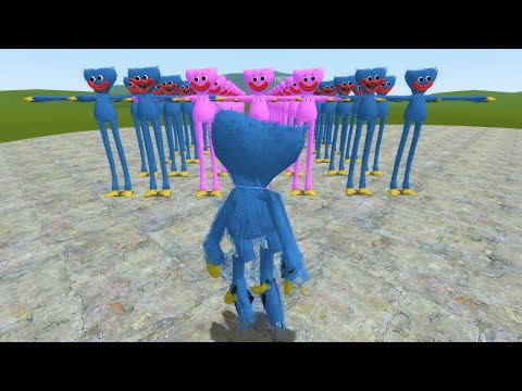 I BECAME HUGGY WUGGY POPPY PLAYTIME!! Garry's Mod Sandbox