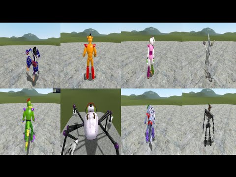 I BECAME NEW SECURITY BREACH ANIMATRONICS!! Garry's Mod Sandbox [FNAF Five Nights at Freddy's]