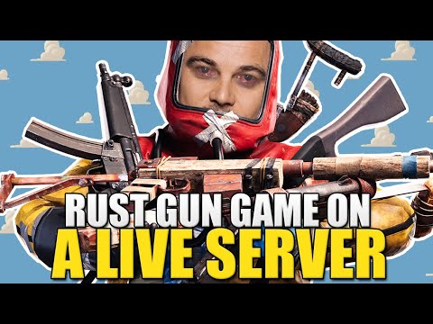I Played Rust Gun Game On A Normal Live Server And This Is What Happened