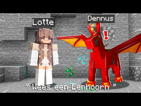 Ik Moet 24UUR "JA" ZEGGEN Tegen MIJN VRIENDIN In MINECRAFT!