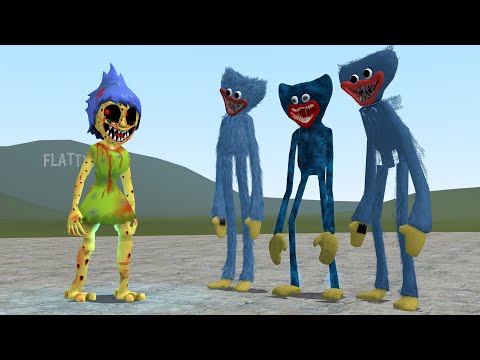 INSANITY VS HUGGY WUGGYS! Garry's Mod [Poppy Playtime]