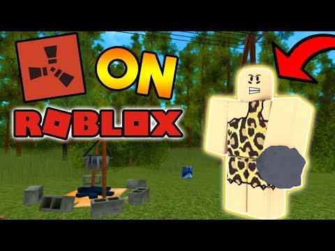IS THIS GAME THE NEW ROVIVE (RUST) OF ROBLOX?! | ROBLOX: Lost