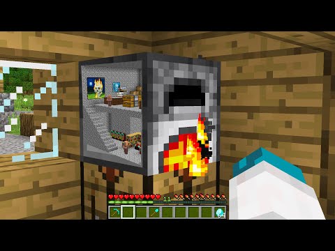 JAK POSTAVIT TAJNOU ZÁKLADNU UVNITŘ PECE V MINECRAFTU?!