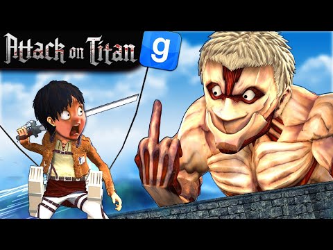 LE TITOUAN CUIRASSÉ – GARRY'S MOD ATTACK ON TITAN RP