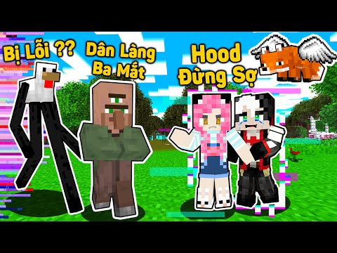 MỀU THỬ THÁCH 24GIỜ NGUYỀN RỦA REDHOOD TRONG MINECRAFT*1 NGÀY REDHOOD SINH TỒN MINECRAFT BỊ LỖI MCPE