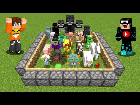 Minecraft, ale MOŻESZ POŁĄCZYĆ WSZYSTKIE MOBY ZE SOBĄ!
