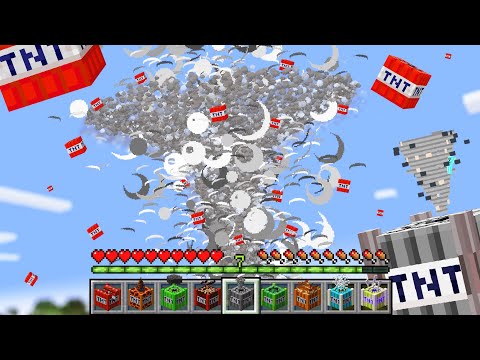 Minecraft but there’s OMEGA TNT