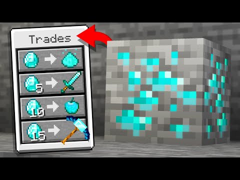 Minecraft but you can Trade with Blocks