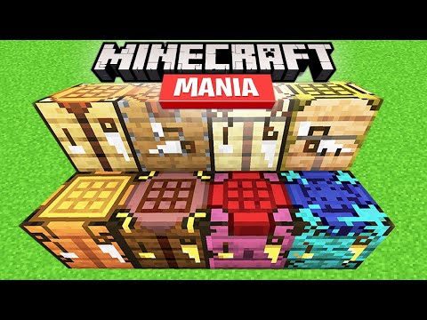 Minecraft Manía – Nuevo Comando /placefeature, Ideas para MESAS Y MÁS